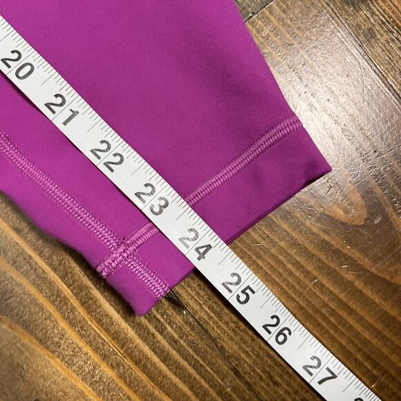 Lululemon Align High-Rise Pant 25" Magenta Purple Size 6 - Picture 5 of 5